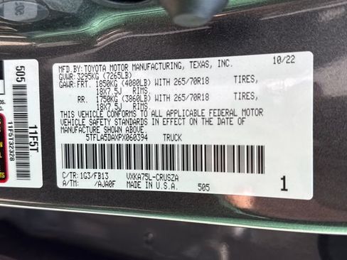 Used 2023 Toyota Tundra SR5 w/ TRD Off-Road Package AWD/4WD image 22