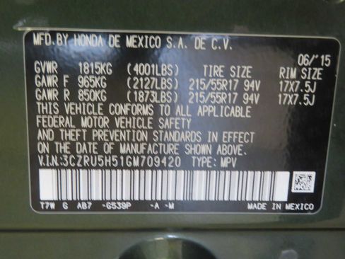 Used 2016 Honda HR-V EX image 64