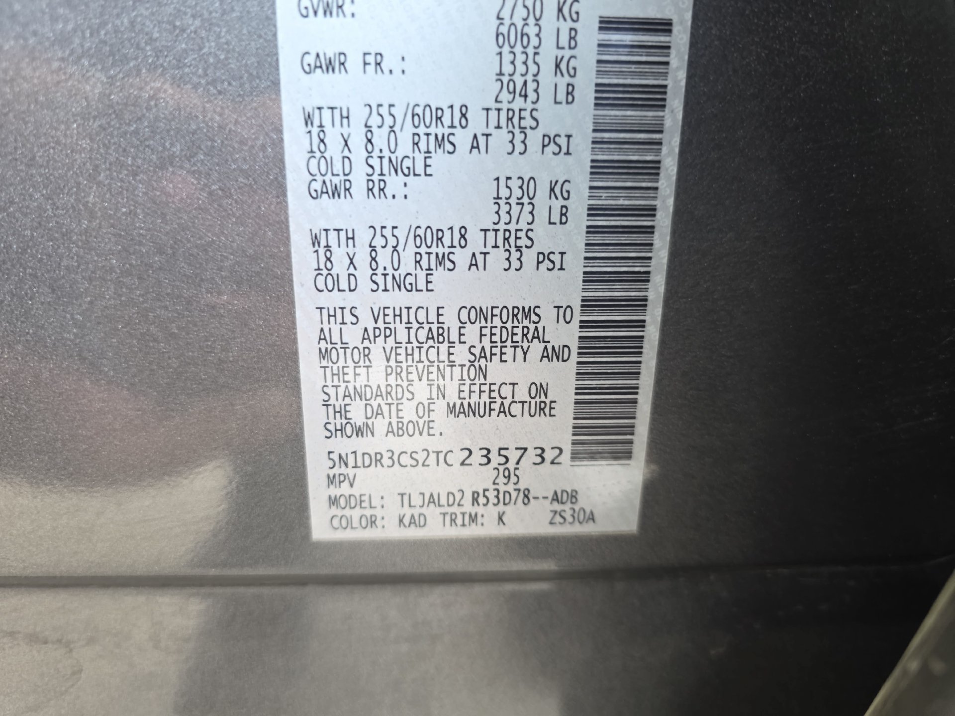 New 2026 Nissan Pathfinder SL w/ Cargo Package FWD image 33