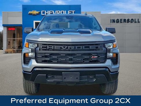 Used 2025 Chevrolet Silverado 1500 Custom Trail Boss w/ Turbomax Blackout Package image 3