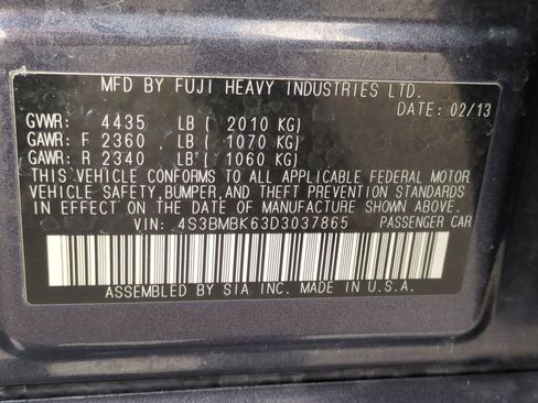 Used 2013 Subaru Legacy 2.5i Limited image 32