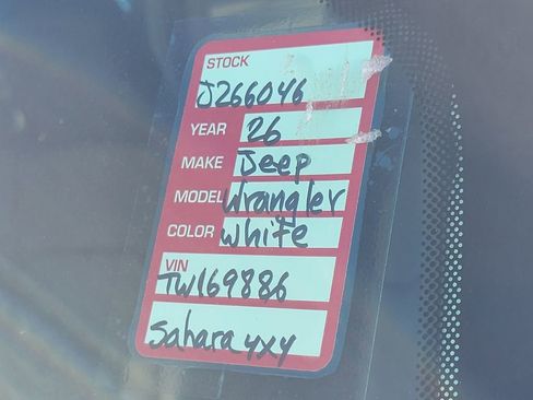 New 2026 Jeep Wrangler Sahara w/ Safety Group image 23