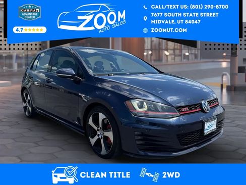Used 2016 Volkswagen GTI Autobahn w/ Lighting Package (SEL) FWD image 1