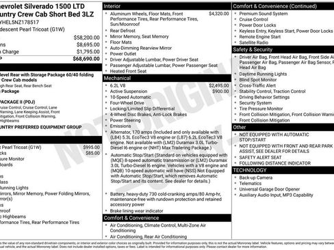 Certified 2022 Chevrolet Silverado 1500 High Country AWD/4WD image 38