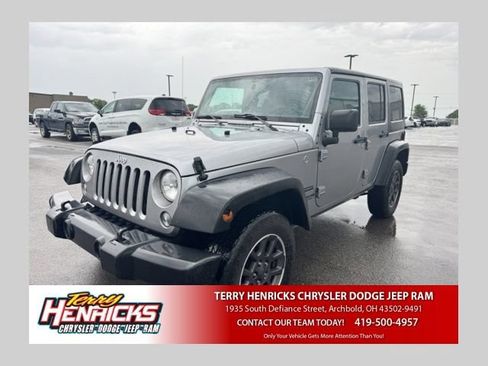 Used 2017 Jeep Wrangler Unlimited Sport w/ Quick Order Package 24S AWD/4WD image 1
