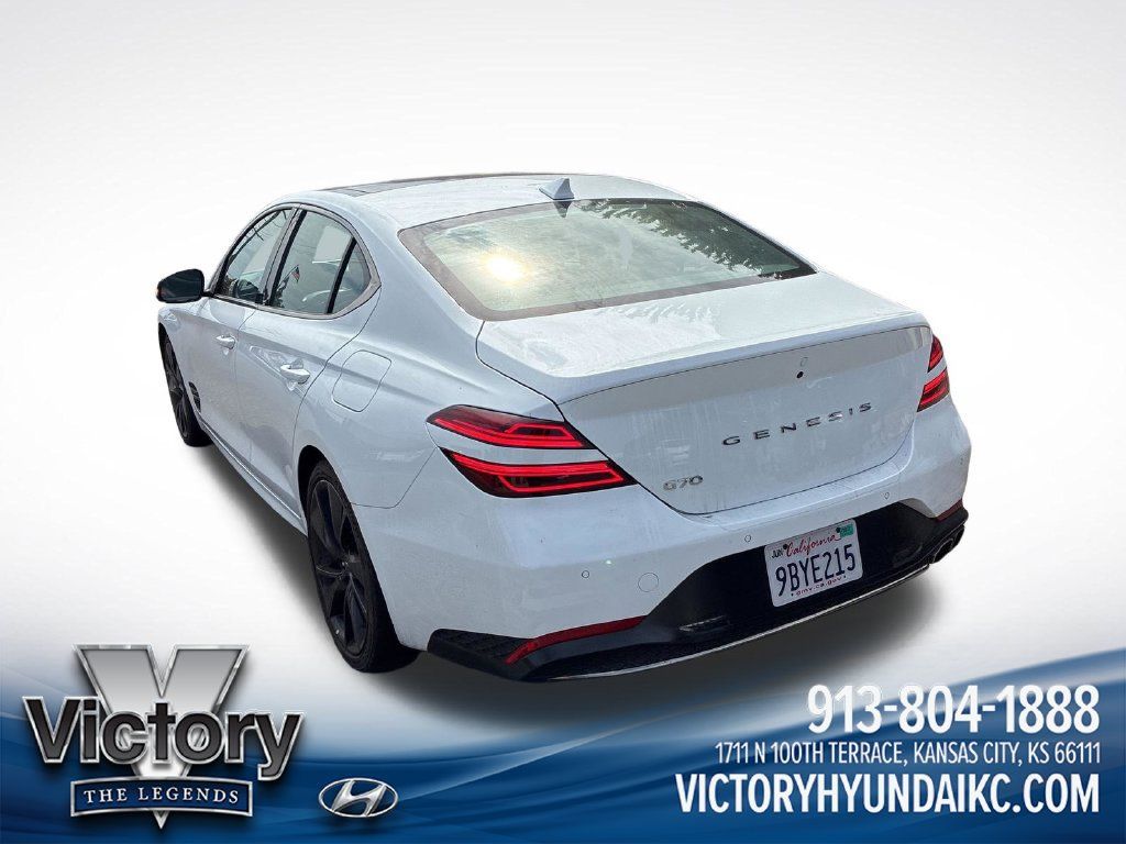 Used 2023 Genesis G70 2.0T w/ Sport Prestige Package RWD image 4