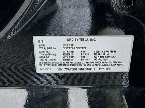Used 2022 Tesla Model Y Performance image 12