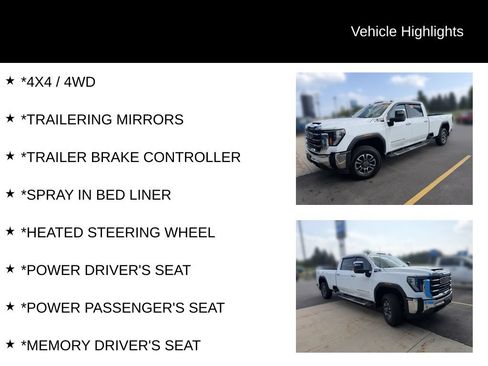 Used 2024 GMC Sierra 2500 SLT w/ SLT Premium Package AWD/4WD image 18