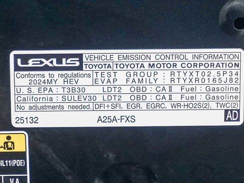 Used 2024 Lexus NX 350h AWD w/ Premium Package image 32