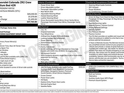 Used 2022 Chevrolet Colorado ZR2 image 51