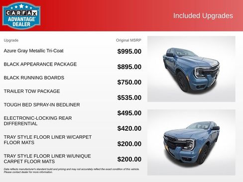 Certified 2025 Ford Ranger XLT w/ Black Appearance Package AWD/4WD image 14