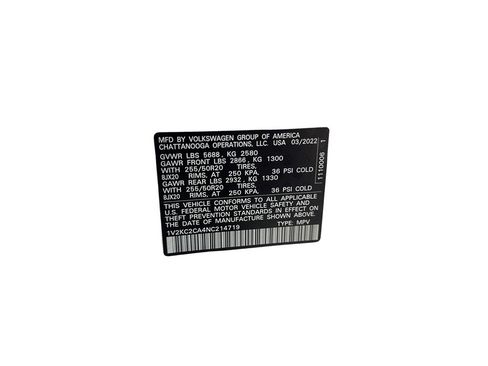 Used 2022 Volkswagen Atlas Cross Sport SE w/ Panoramic Sunroof Package image 83