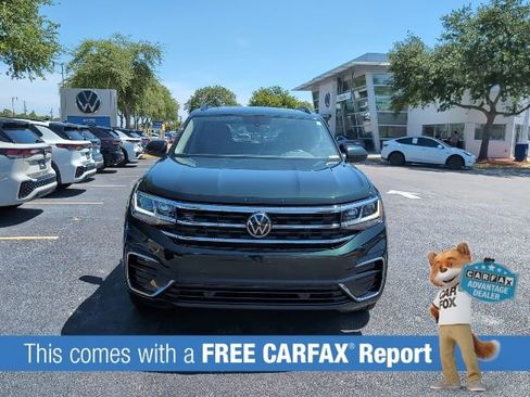 Used 2021 Volkswagen Atlas SE w/ Panoramic Sunroof Package AWD/4WD image 2