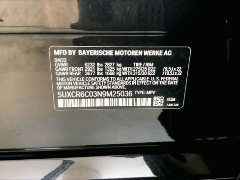 Used 2022 BMW X5 xDrive40i w/ M Sport Package image 36