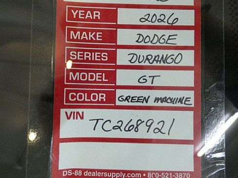 New 2026 Dodge Durango GT AWD/4WD image 33