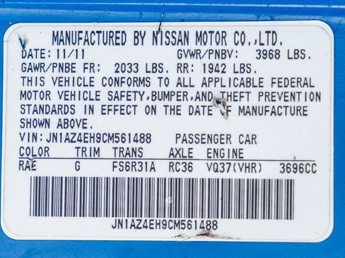 Used 2012 Nissan 370Z Coupe image 79