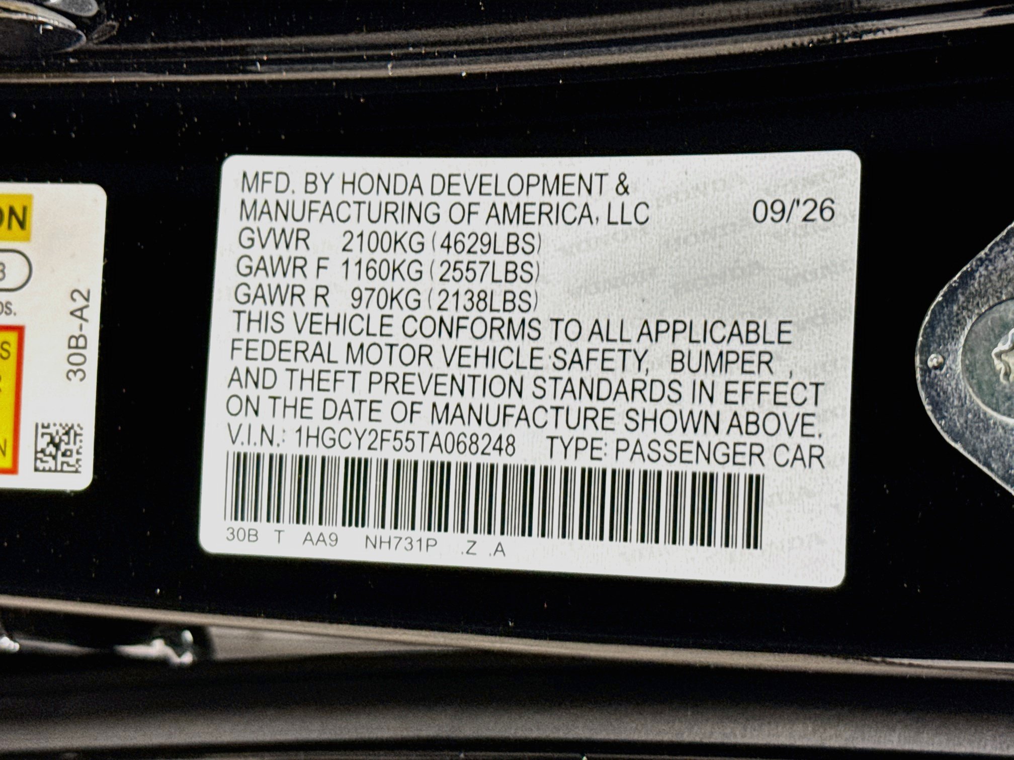 New 2026 Honda Accord Sport image 38