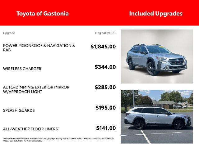 Used 2023 Subaru Outback Onyx Edition AWD/4WD image 4