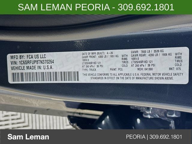 New 2026 RAM 1500 RHO AWD/4WD image 30