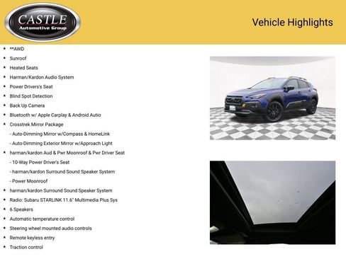 Used 2024 Subaru Crosstrek 2.5i Wilderness w/ Crosstrek Mirror Package image 4