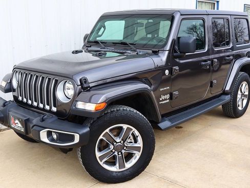Used 2020 Jeep Wrangler Unlimited Sahara w/ Safety Group image 1