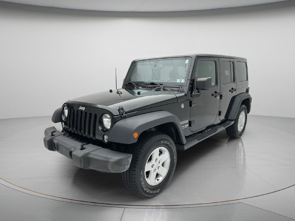 Used 2018 Jeep Wrangler Unlimited Sport S AWD/4WD image 3