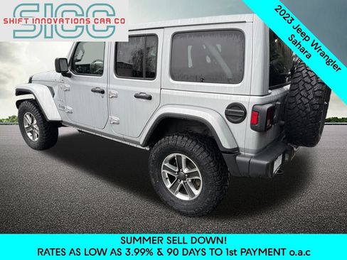 Used 2023 Jeep Wrangler Unlimited Sahara AWD/4WD image 4