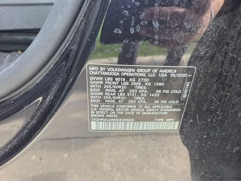 Used 2021 Volkswagen Atlas SE AWD/4WD image 12