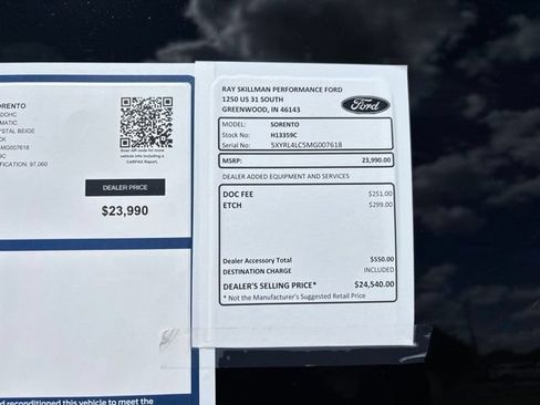 Used 2021 Kia Sorento S FWD image 2