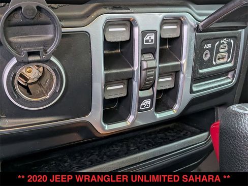 Used 2020 Jeep Wrangler Unlimited Sahara image 8