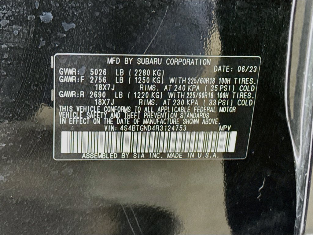 Certified 2024 Subaru Outback Limited XT AWD/4WD image 43