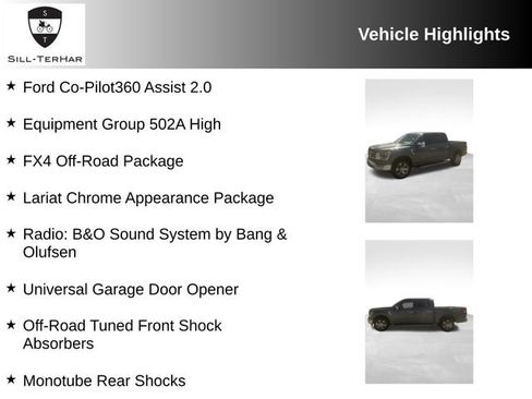 Used 2021 Ford F150 Lariat w/ Equipment Group 502A High AWD/4WD image 4