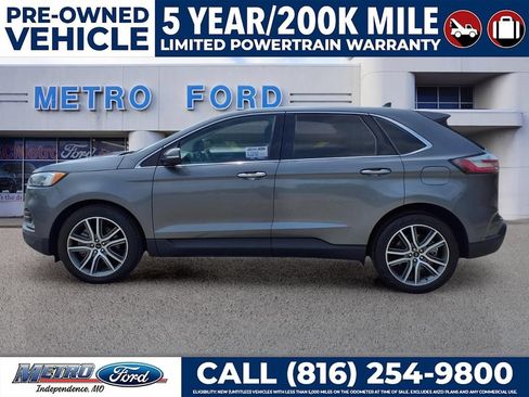 Certified 2024 Ford Edge Titanium w/ Equipment Group 301A AWD/4WD image 6