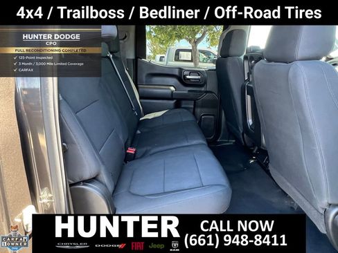 Used 2021 Chevrolet Silverado 1500 Custom Trail Boss AWD/4WD image 20