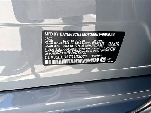 Used 2026 BMW X5 M60i w/ Executive Package AWD/4WD image 32