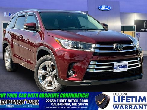 Used 2018 Toyota Highlander Limited AWD/4WD image 1