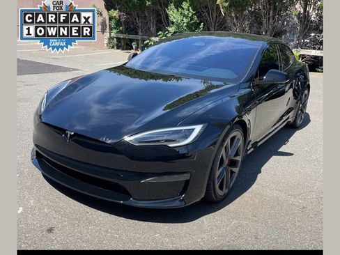 Used 2023 Tesla Model S Plaid AWD/4WD image 1