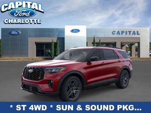 New 2026 Ford Explorer ST w/ Sun And Sound Package AWD/4WD image 1