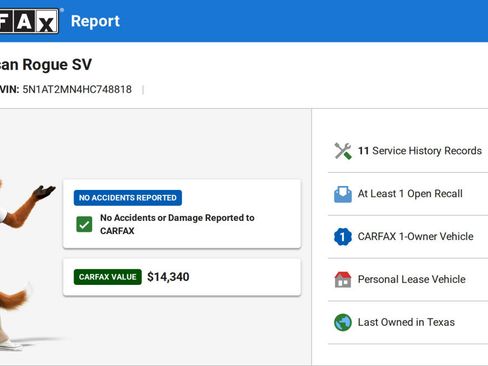 Used 2017 Nissan Rogue SV w/ SV Family Package FWD image 6