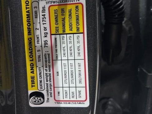 Used 2025 Ford F150 Lariat w/ Equipment Group 501A Mid image 41