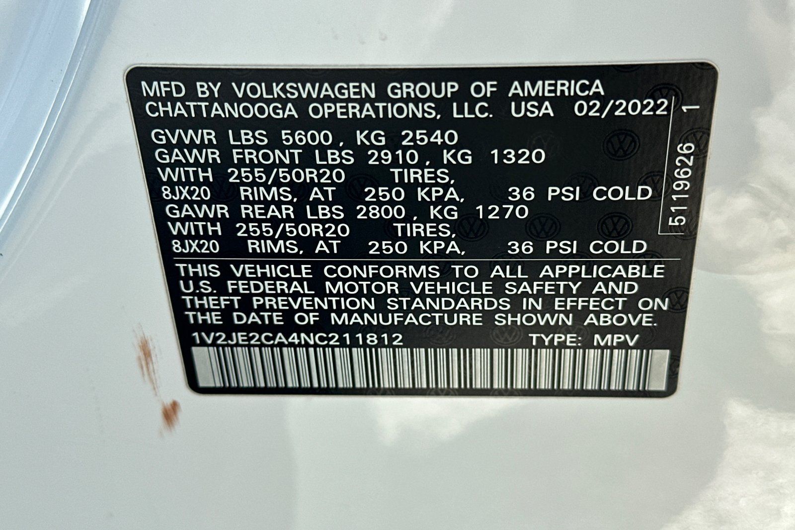 Used 2022 Volkswagen Atlas Cross Sport SE w/ Panoramic Sunroof Package FWD image 28