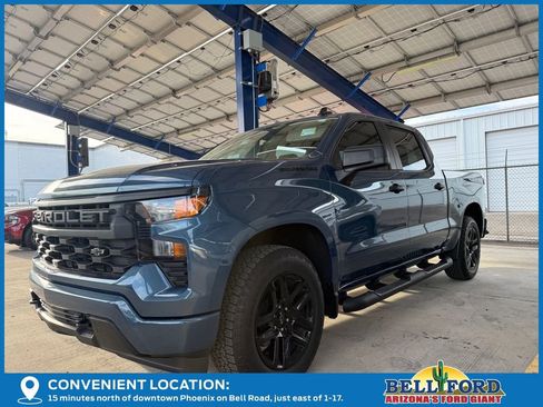 Used 2024 Chevrolet Silverado 1500 Custom w/ Turbomax Blackout Package image 2