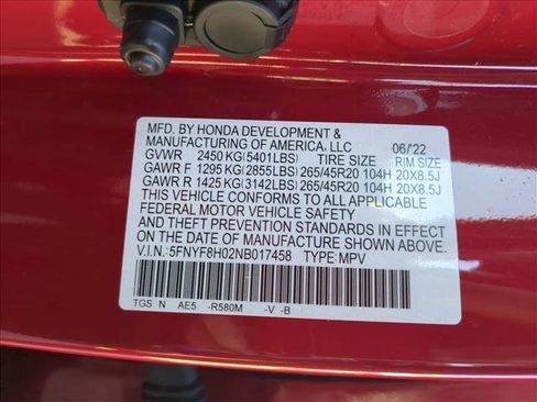 Used 2022 Honda Passport Elite image 26