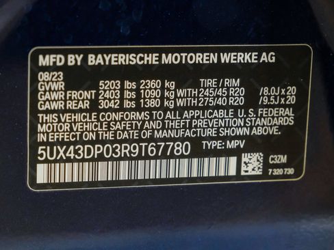 Used 2024 BMW X3 sDrive30i w/ Premium Package RWD image 65