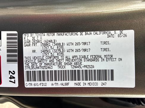 New 2026 Toyota Tacoma TRD Off-Road image 34