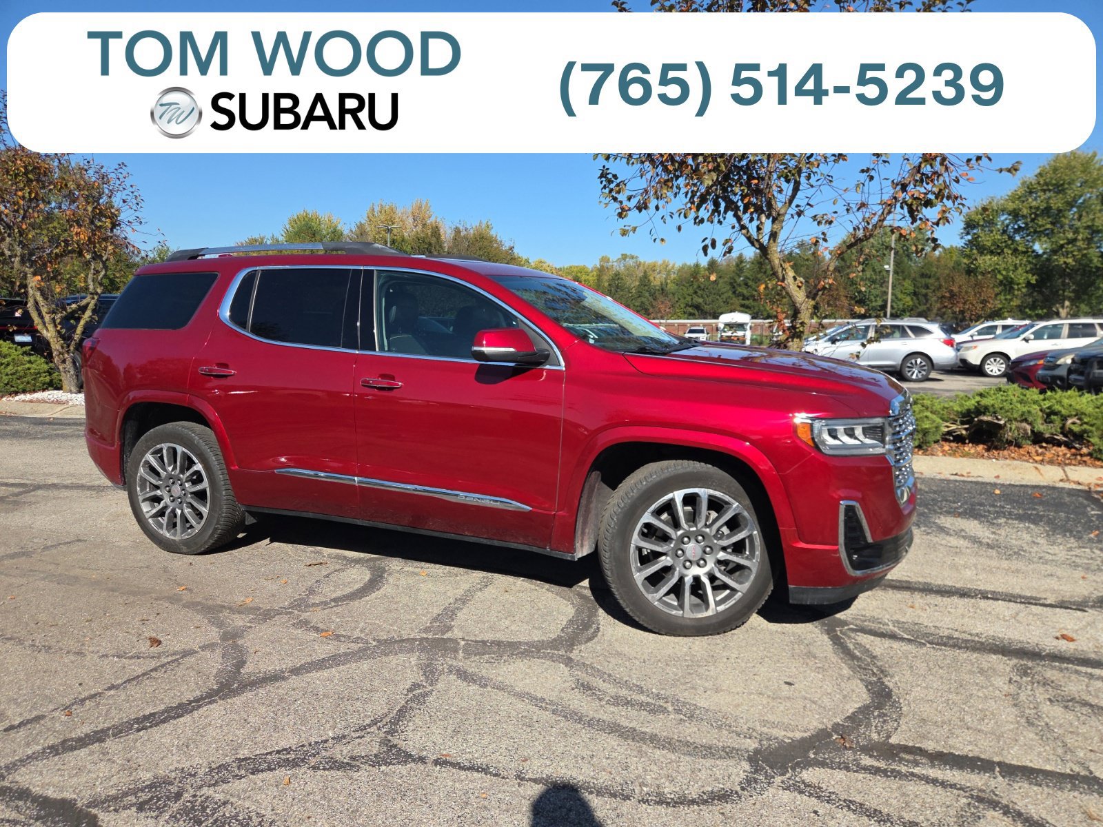 Used 2021 GMC Acadia Denali w/ Denali Ultimate Package AWD/4WD image 1