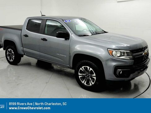 Certified 2021 Chevrolet Colorado Z71 w/ Safety Package AWD/4WD image 1