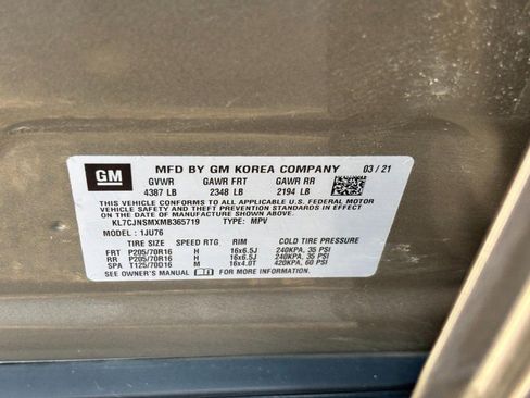 Certified 2021 Chevrolet Trax LS w/ Tint and Cruise Package image 23