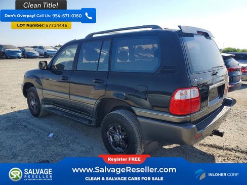 Used 2001 Lexus LX 470 4WD image 3