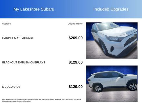 Used 2019 Toyota RAV4 LE w/ Carpet Mat Package image 8